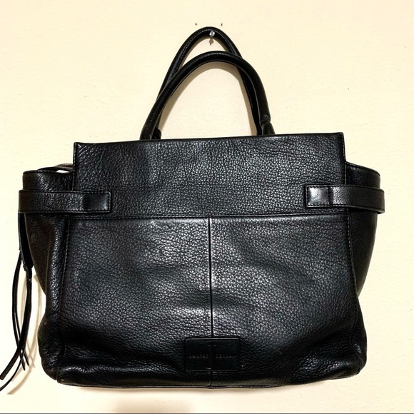 JASPER J CONRAN black leather sachets big bag women’s - Picture 7 of 11